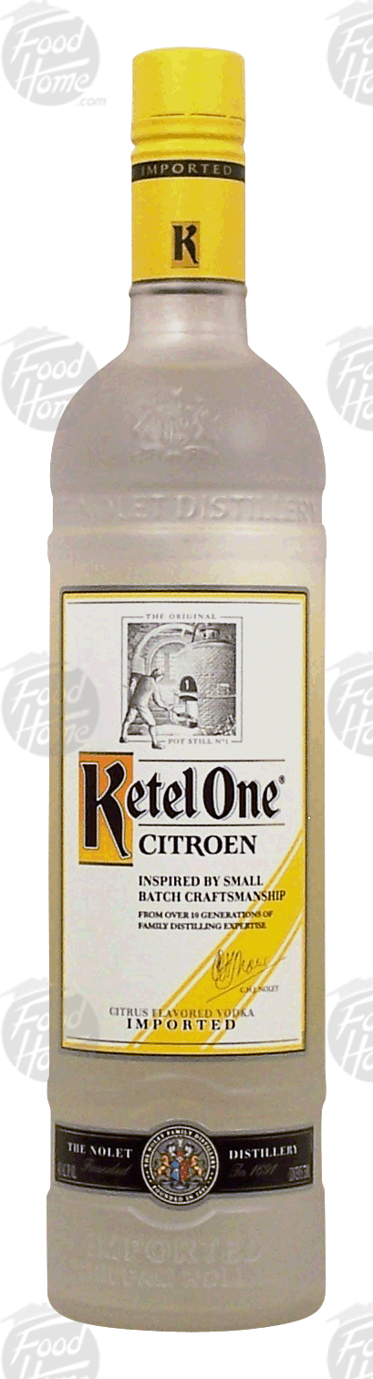 Ketel One  citrus flavored vodka, imported, 40% alc. by vol. Full-Size Picture